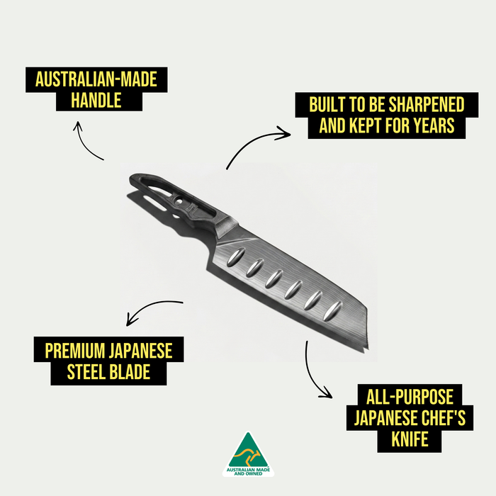 17cm Santoku Knife – VG10 Damascus