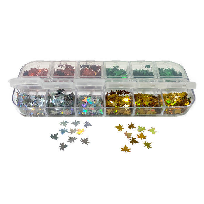 #2 Metallic Autumn Leaves ~ Sampler Kit | Specialty Glitter