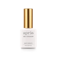 Aprés Nail Gel Couleur - N01 BABY'S BREATH