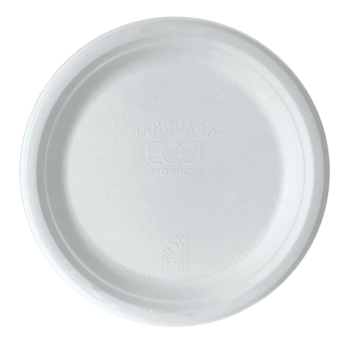 EcoProducts Compostable Molded Fiber Plates (9in) | 500/cs