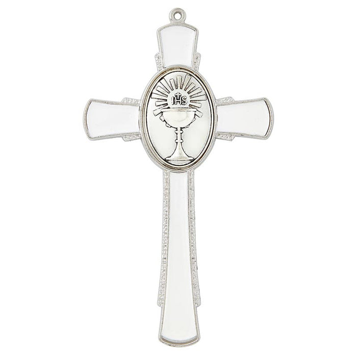 First Communion chalice and Host Cross