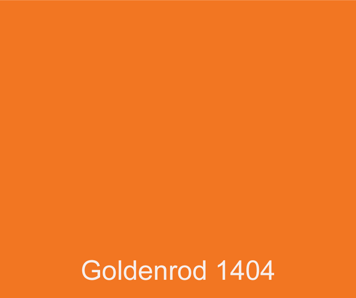 Goldenrod custom color ISO NPG polyester gel coat for a protective high gloss finish.