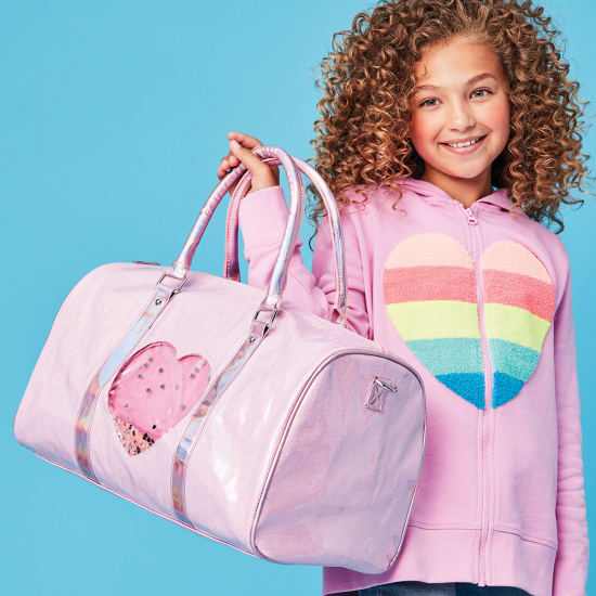 Iscream Heart Confetti Duffel Bag