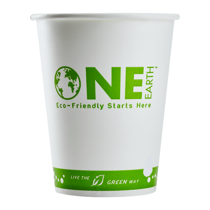 Karat Earth 12oz Compostable Cold Paper Cup | White | 95-Series