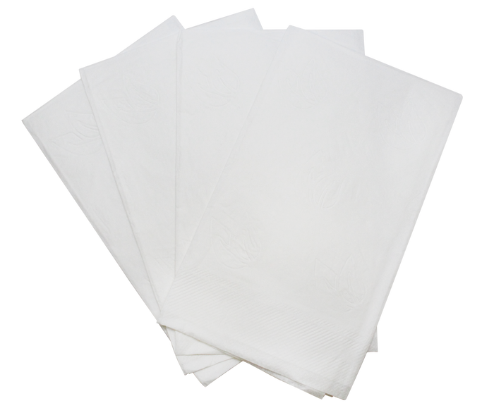 Karat Earth Karat Dinner Napkin, 15x17 | 1ply | White