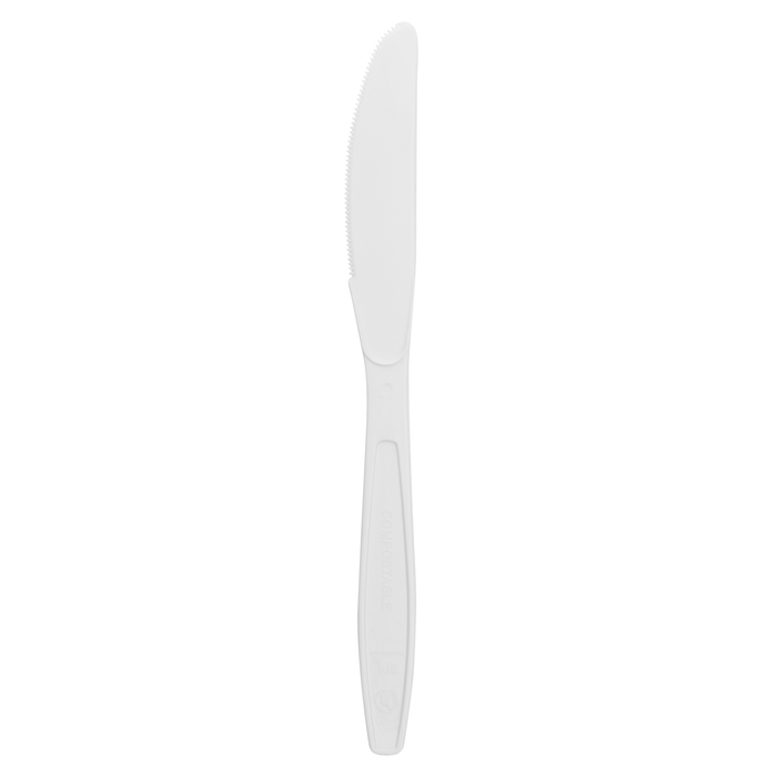 Karat Earth PLA Compostable Knife | Heavy Weight | Natural