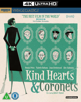 Kind Hearts and Coronets 4K + Bluray