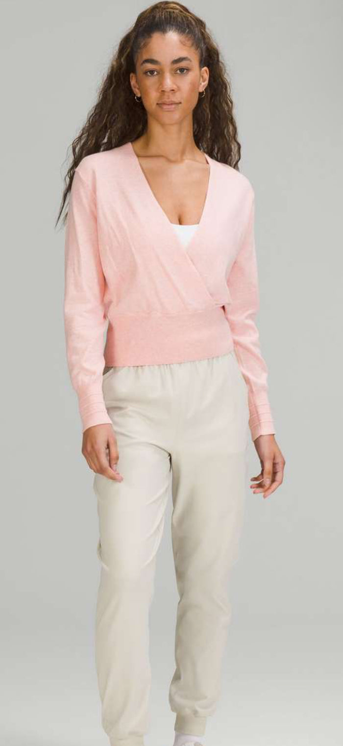 Lululemon Crossover Ribbed Sweater (4) oo*