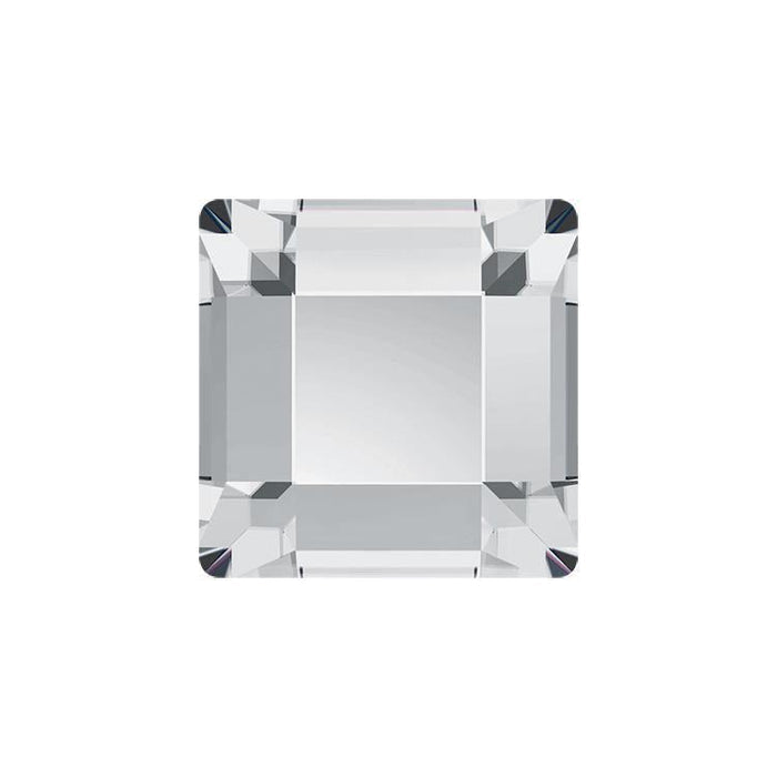 MINI SQUARE FLAT BACK - CRYSTAL