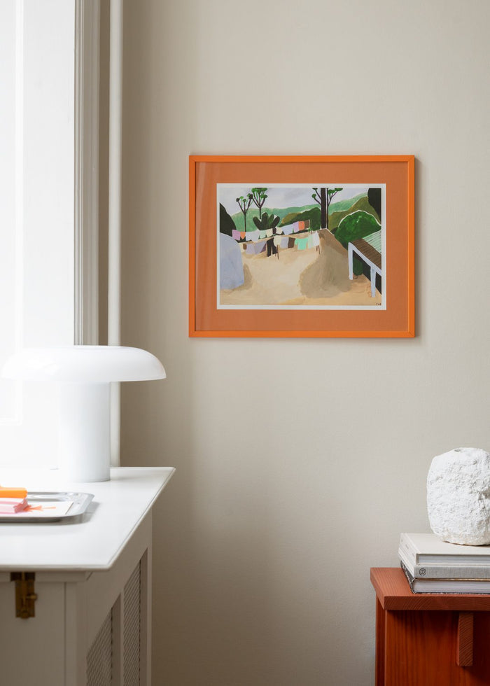 Orange Passepartout - The Poster Club