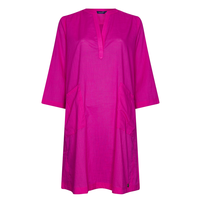 Rebelle Beach Dress Cover Fushia