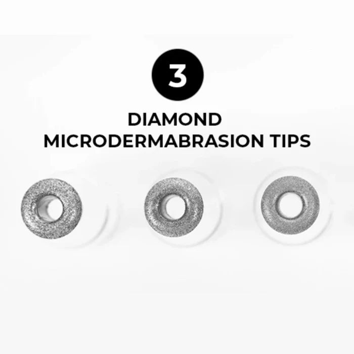 Replacement Diamond Microdermabrasion Tips Set For HydroSculpt Glow
