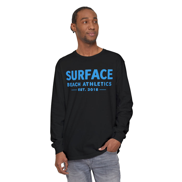 Surface Beach Athletics Long Sleeve Tee — 'Surface' Graphic Shirt