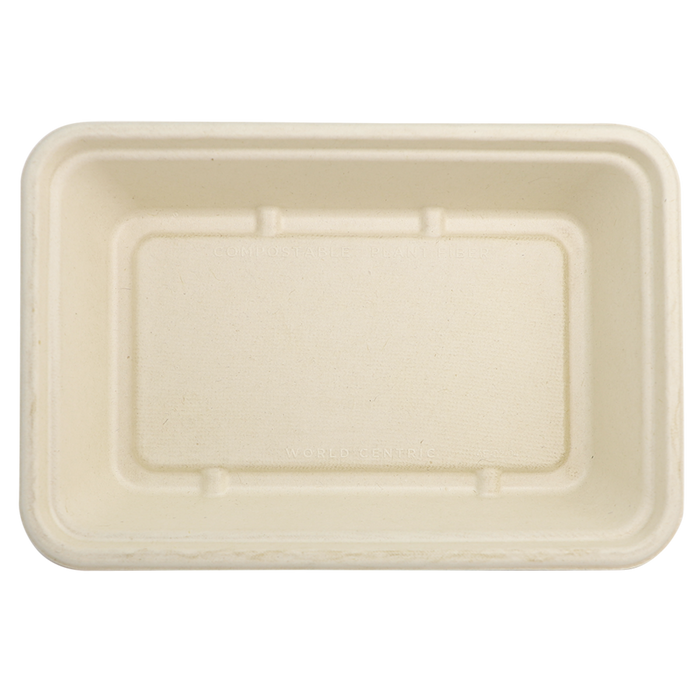World Centric 9x6 Linear Takeout Container | 396-Series | 300/cs