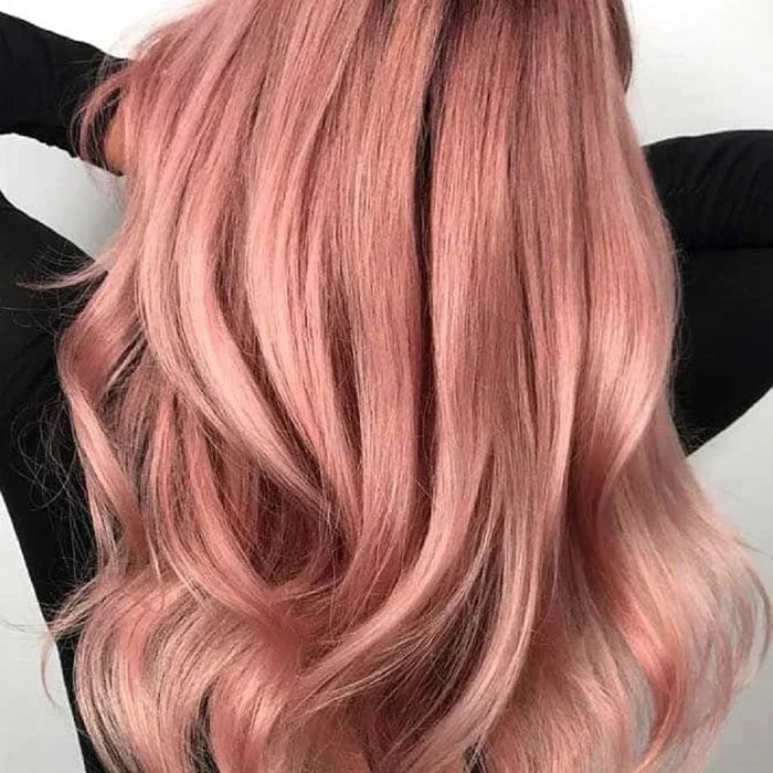 Yoorganic Permanent Hair Color Rose Gold Ash 8/15