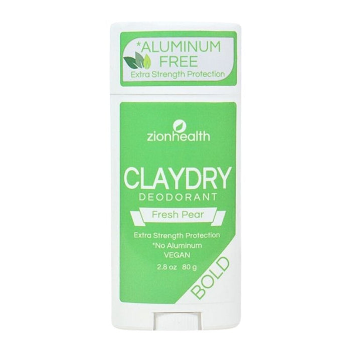 ZIONHEALTH - BIO CLAYDRY DEODORANT - FRESH PEAR - 80ml