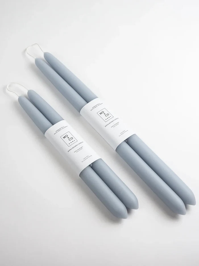 100 % Dipped Beeswax Taper Candles