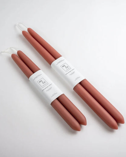 100 % Dipped Beeswax Taper Candles