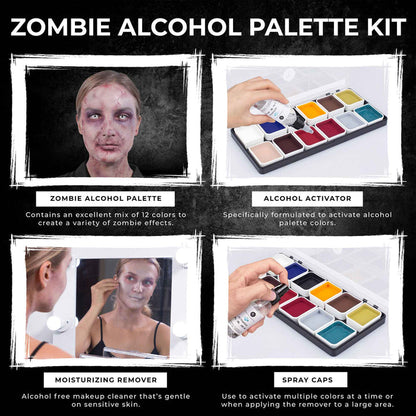 Everything included with Zombie Alcohol-Activated Palette