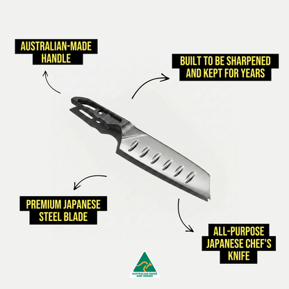 17cm Santoku Knife – AUS-8
