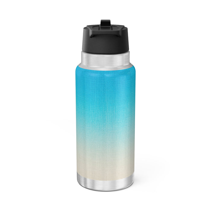 32oz Surf Gradient Tumbler - 'Surface' Beach Club Insulated Water Bottle