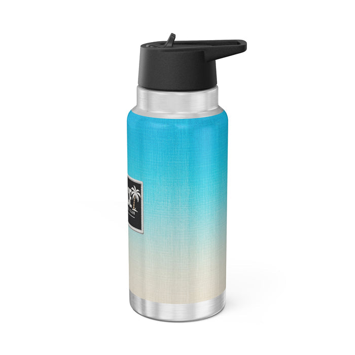 32oz Surf Gradient Tumbler - 'Surface' Beach Club Insulated Water Bottle