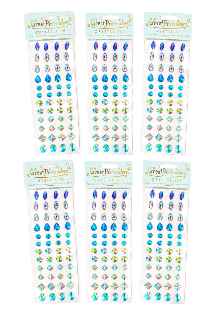6 Packs Multi Face Crystals
