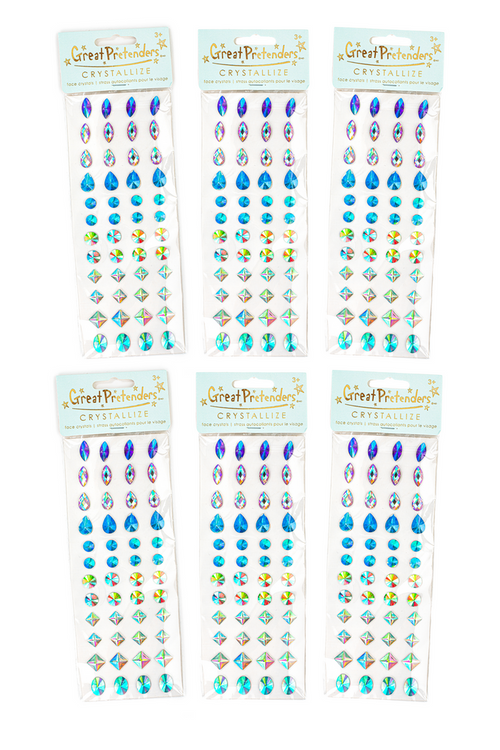 6 Packs Multi Face Crystals