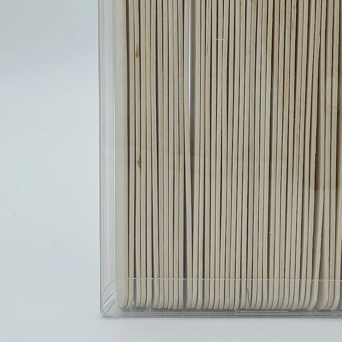 6 in Wooden Wax Applicators 50 Ct — WAXBARE product photo 3