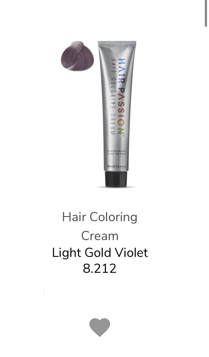 8.212 Light Gold Violet 3.4 oz
