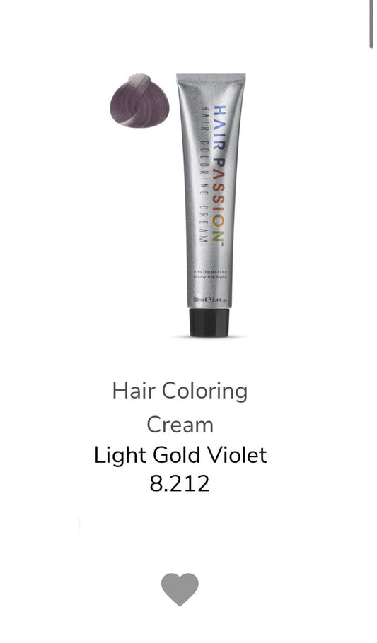 8.212 Light Gold Violet 3.4 oz