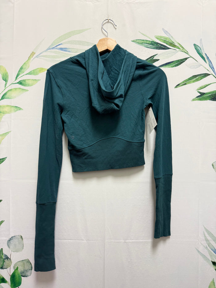 Lululemon Modal Fleece Cropped Hoodie (4)