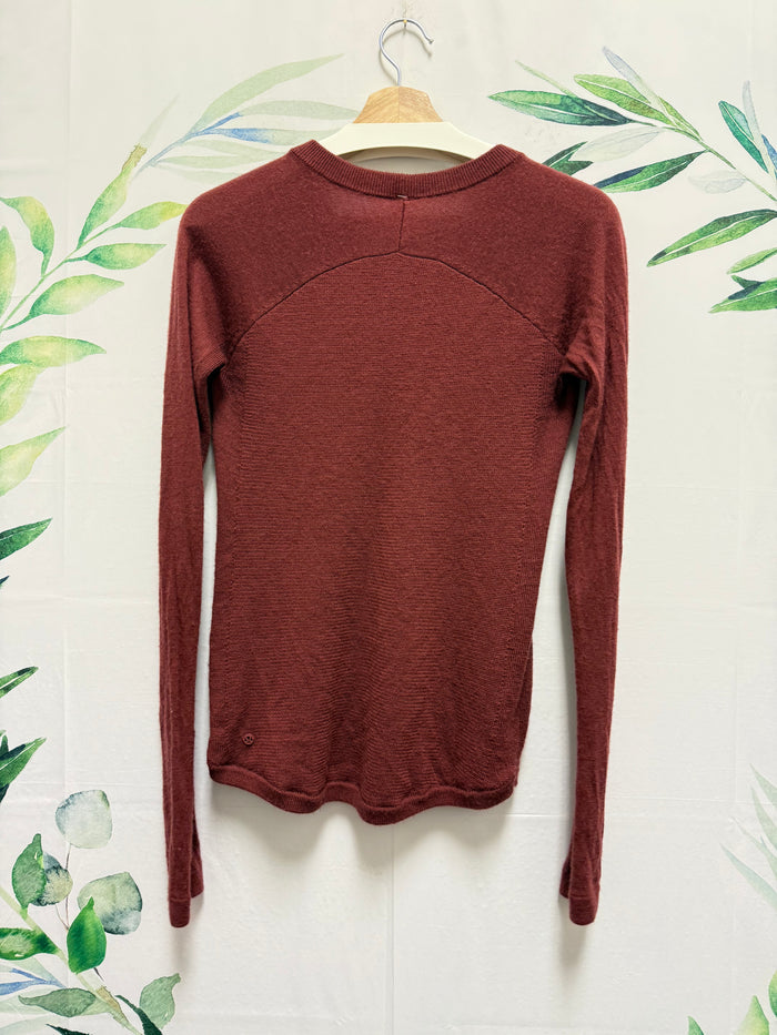 Lululemon Sit in Lotus Sweater (6) oo*