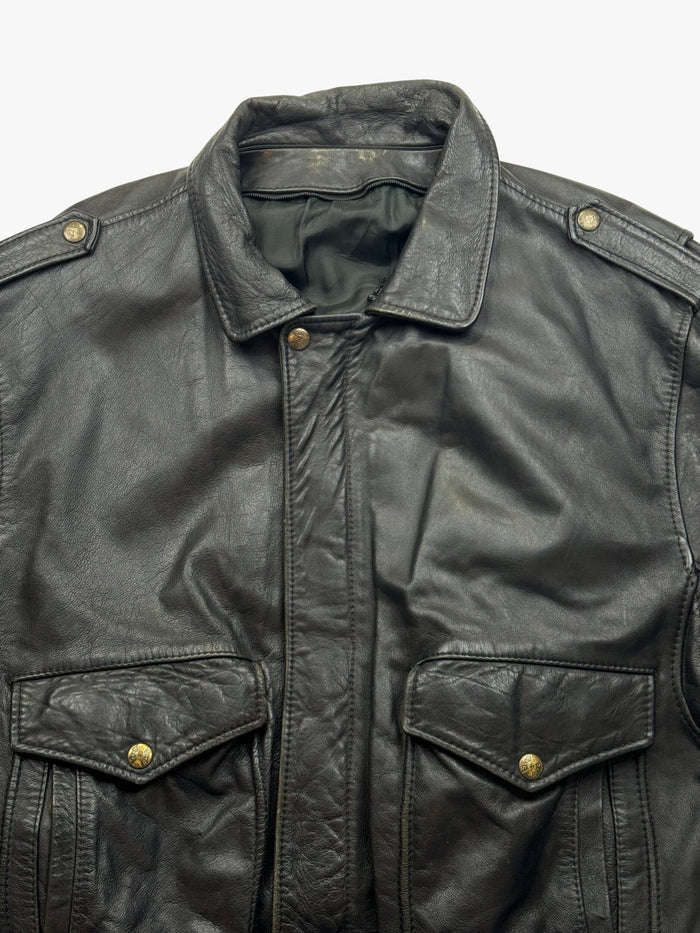 A-2 Flight Bomber Leather Jacket