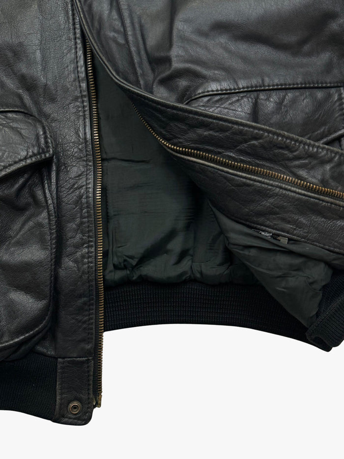 A-2 Flight Bomber Leather Jacket