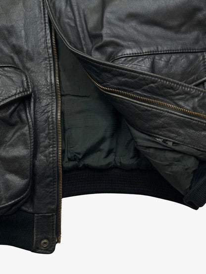A-2 Flight Bomber Leather Jacket