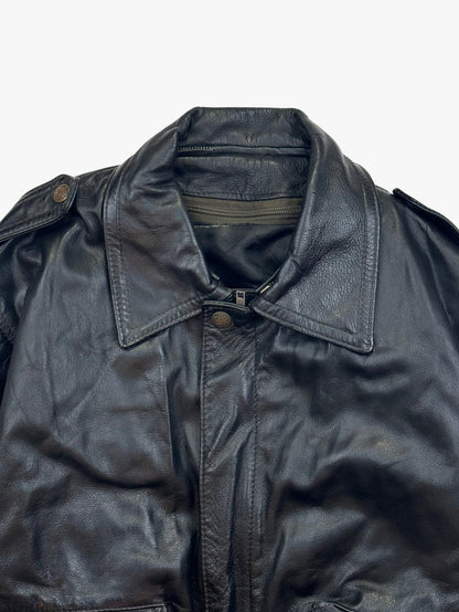 A-2 Flight Bomber Leather Jacket