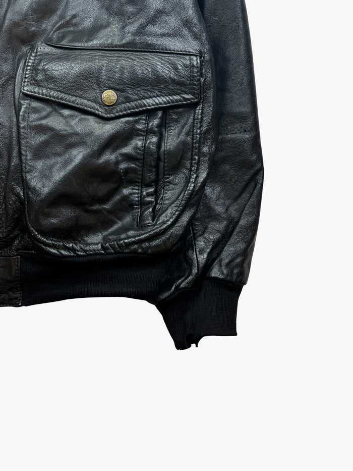A-2 Flight Bomber Leather Jacket
