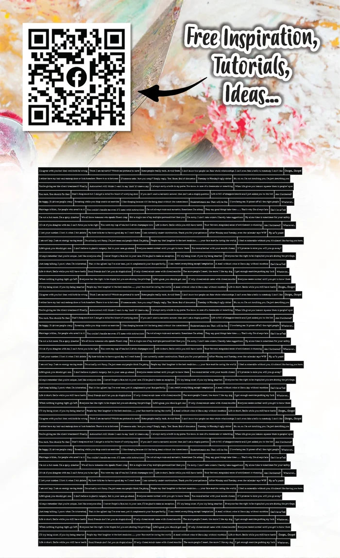 Aall &amp; Create - Ephemera - #5 - Sharp Tongues - Black. Ephemera Die Cuts - 243 die-cuts per pack. Beautifully designed card cut outs. Pieces vary.