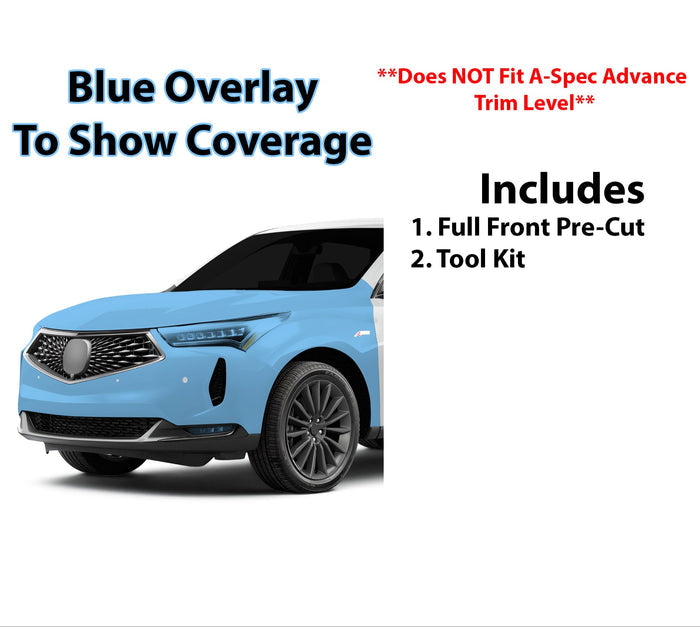 Fits Acura RDX 2022 - 2024 Precut Premium Paint Protection Film Clear Bra PPF Decal Film Kit - Bogar Tech Designs