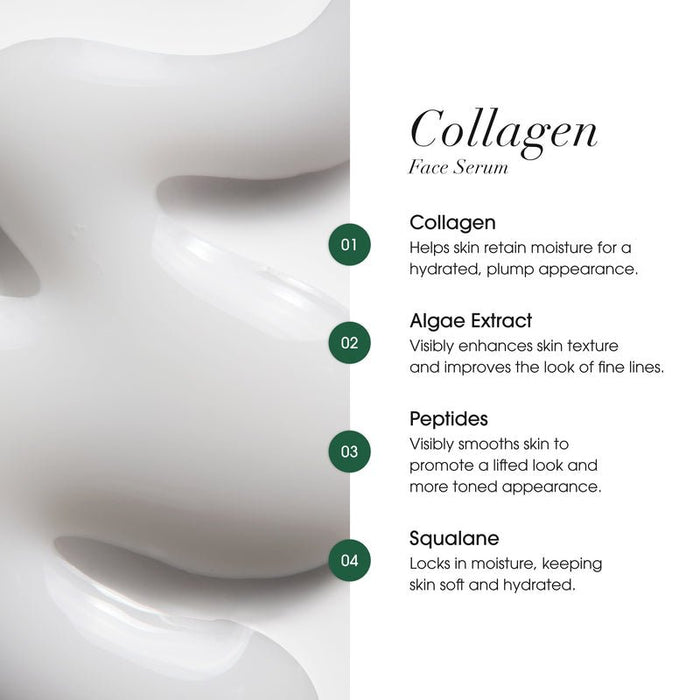 Advanced Clinicals Collagen Facial Serum 52ml سيروم الكولاجين للوجه من أدفانسد كلينيكالز - Princess Cosmetics Qatar