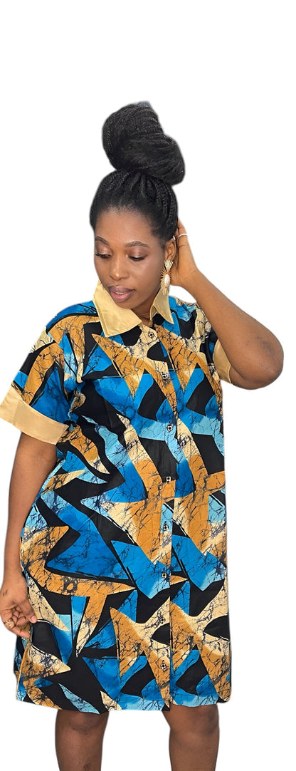 Afiya Shirt Dress