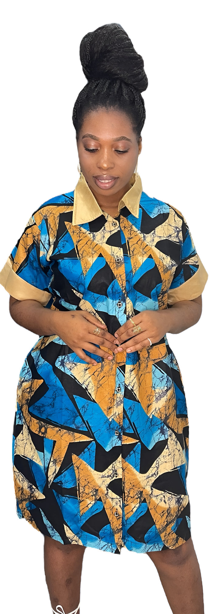 Afiya Shirt Dress
