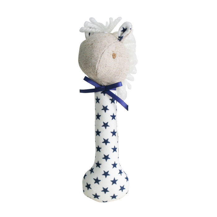 Alimrose Horse Rattle - Navy Star