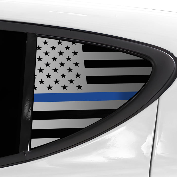 Quarter Window American Flag Vinyl Decal Stickers Fits Dodge Hornet 2023 - 2025 - Bogar Tech Designs