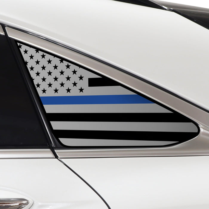 Quarter Window American Flag Vinyl Decal Stickers Fits Infiniti QX55 2022 - 2025 - Bogar Tech Designs