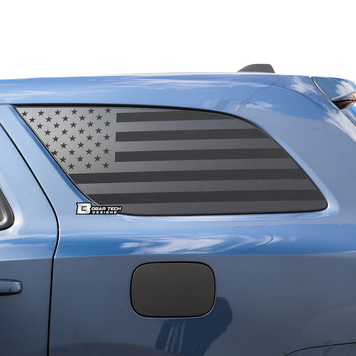 Precut Window American Flag Vinyl Decal Stickers Fits Dodge Durango 2014 - 2025 - Bogar Tech Designs