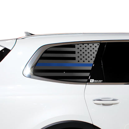 American Flag Window Vinyl Decal Stickers Fits Kia Telluride 2020 - 2025 - Bogar Tech Designs
