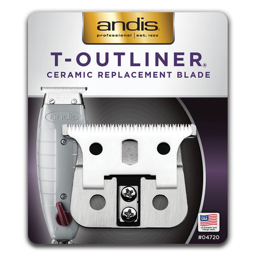 Andis CERAMIC Replacement Blade T-Outliner Trimmer # 04720 - Palms Fashion Inc.