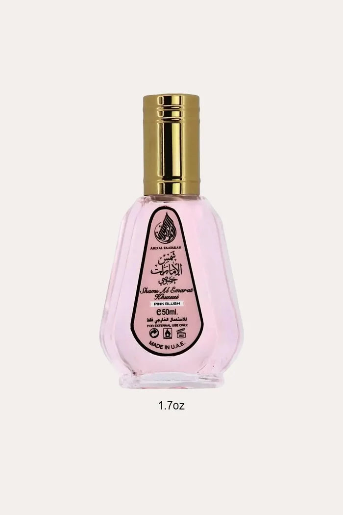 ARD AL ZAAFARAN PINK BLUSH SHAMS AL EMARAT KHUSUSI EDP ARD AL ZAAFARAN